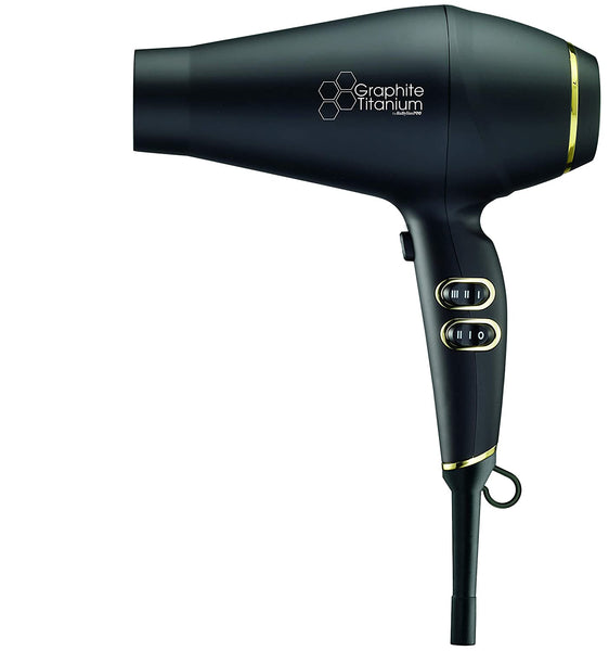 BabylissPro Graphite Titanium Ionic Hair Dryer BGT6395UC