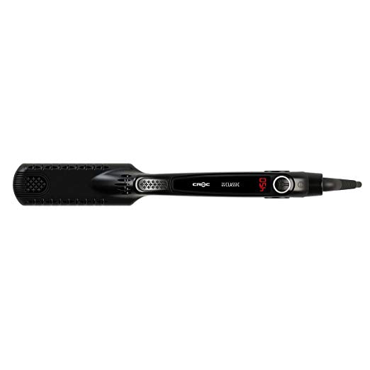 CROC The New Classic Flat Iron with Black Titanium Technology, 1.5-Inch