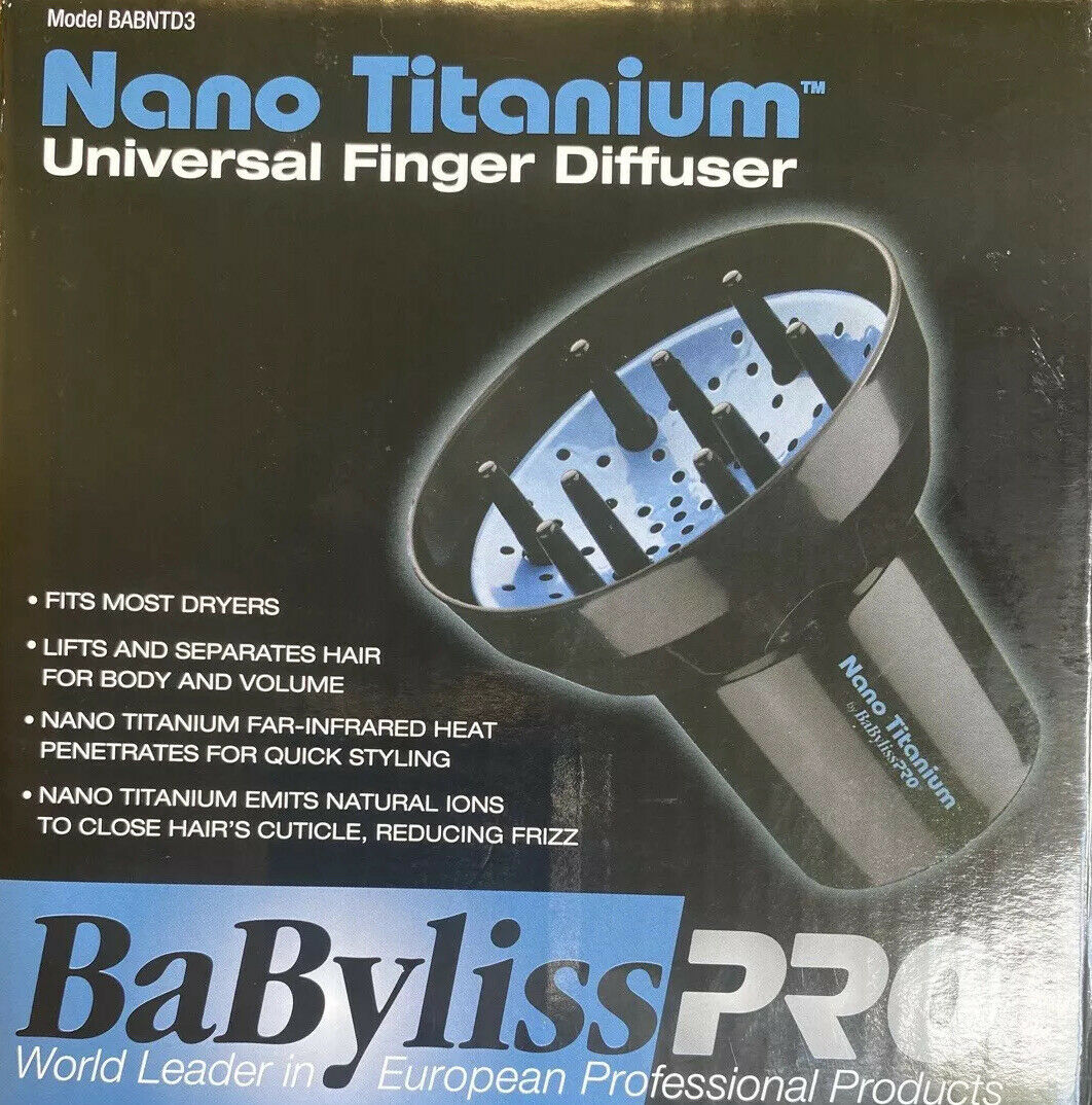 BabylissPro Nano Titanium Universal Finger Diffuser – BeauWis